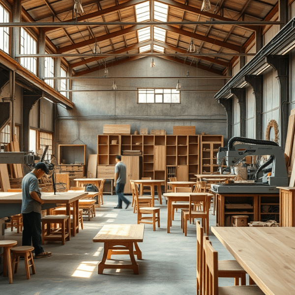 Làng nghề mộc Dư Ba xã Tiên Lương tích cực ứng dụng chuyển đổi số, đưa máy móc hiện đại, công nghệ cao vào sản&nbsp;xuất